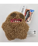 Fuggler Plush Clip-On Keyring Sir Splodge Alot 4” Funny Ugly Monster Toy - $23.36 CAD
