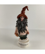 Boozy Hillbilly Musical Decanter Moonshine Music Box Gnome Vintage 70s B... - $54.09 CAD