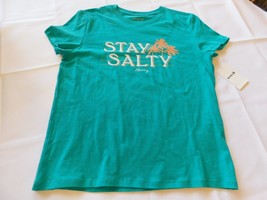 Hurley Juniors Women&#39;s Size S Short Sleeve t shirt Salty Daze Relaxed GF TEE NWT - £20.11 GBP