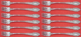King Richard by Towle Sterling Silver Cocktail Oyster Fork 5 7/8&quot; Set of 12 - £467.24 GBP