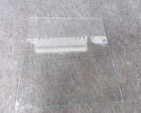 240350649 FRIGIDAIRE REFRIGERATOR UPPER CRISPER COVER GLASS 17 1/8&quot; x 15... - £27.65 GBP