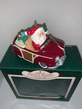 1987 Hallmark Santas Woody Christmas Ornament #9 Here Comes Santa Series New - £42.59 GBP