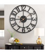 Wall Clock, 24 Inch Large Indoor Outdoor Wall Clocks Battery Operated Si... - $209.97