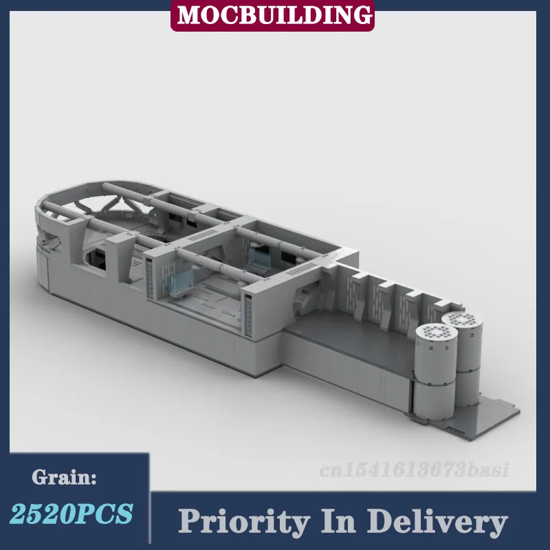 MOC Space Series Corridor System Bridge Room Model Building Block Assembly - £298.35 GBP