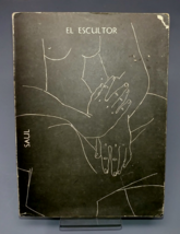 EL ESCULTOR by BENJAMIN SAUL, noted sculptor, artist, and poet from San Salvador - £67.32 GBP