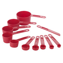 Edge Design 11-Piece Measuring Set (Red) - £16.55 GBP