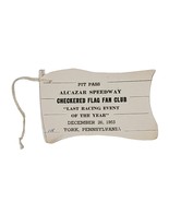 Rare 1953 York Fairgrounds Pit Pass Alcazar Speedway Vintage Racing Penn... - $552.92 MXN