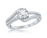 Women&#39;s Solitaire ring .925 Silver 241865 - $45.99