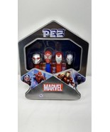 Disney 100 Marvel PEZ Dispenser and Refills Set of 4 New Sealed Tin - $345.38 MXN