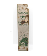 Portage 3X Brand Vintage Double Gut Size 24 Cinn.Bass USA Made Snelled H... - $12.17 CAD
