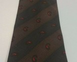 Giorgio Armani Men’s Neck Tie Striped Green Gray Red Cravatte Italy  - $19.79