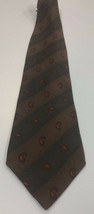 Giorgio Armani Men’s Neck Tie Striped Green Gray Red Cravatte Italy  - $19.79