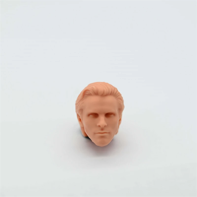 1/12 Scale Christian Bale Head Sculpt Unpainted Fit 6&quot; ML SHF MAFEX Mezco Neca - £17.81 GBP+
