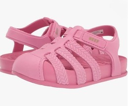 Reef Girl&#39;s Little Water Beachy Pink Malibu Sandal, Beach Pool Casual Shoe - $25.00