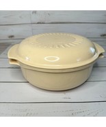 Vintage Tupperware 1 3/4 Quart Microwave Stack Cooker Casserole Dish &amp; Lid - $18.69