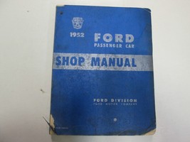 1952 Ford Right Car Service Workshop Manual Stained Glass Worn Factory Damage... - $29.95