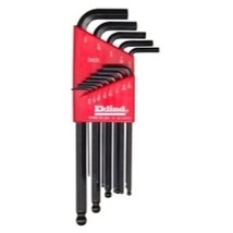 Eklind Tool Company HEX KEY SET 13 PC BALL END SAE LNG .050-3/8IN. - $52.46