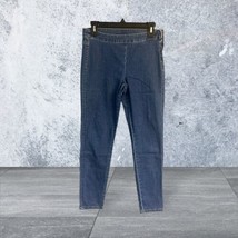 H&amp;M Divided Women&#39;s Size 8 Blue Pull On Super Skinny Stretch Denim Jeggings - £11.92 GBP