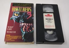 Watchers 3 VHS Dean Koontz Horror Sci-Fi Rare HTF OOP B MOVIE Roger Corman  - £7.81 GBP