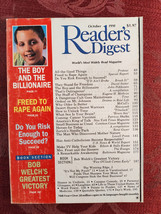 READERS DIGEST Magazine October 1991 Eugene H Methvin James Lovelock Scientology - £9.86 GBP