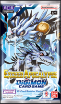 One (1) Digimon Exceed Apocalypse Booster Pack [BT15] - £4.68 GBP