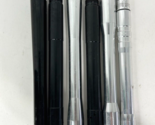 6 Pack Lot Assorted 10&quot; Threaded Paintball Barrel Parts, Black / Silver - $39.95