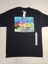 Sponge Bob Square Pants And Patrick Size L Graphic T Shirt Because You&#39;r... - $20.67