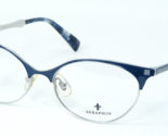 SERAPHIN by OGI BROOKVIEW 8989 BLUE PEARL /SILVER EYEGLASSES 52-16-148mm... - $195.02