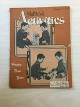 Children&#39;s Activities Magazine - January 1958 - Stories, Games, Puzzles, Poems - £9.62 GBP