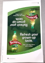 Seagram&#39;s Ginger Ale Preproduction Advertising Art Work Grown Up Taste 2010 - $18.95