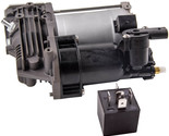 Air Suspension Compressor Pump + Relay For BMW X5 E70 X6 E71 E72 3720679... - $134.63