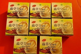 8 PACK LONGREEN 4 IN 1 CORDYCEPS COFFEE,  10 SACHETS EACH - $72.27