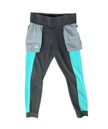 Nike ACG Gray Teal Blue External Zippered Pockets Sweatpants Joggers size L - $1,490.94 MXN