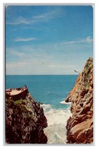 Cliff Divers La Quebrada Acapulco Mexico UNP Chrome Postcard Q25 - £2.32 GBP