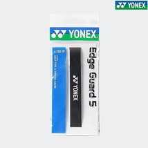 YONEX Edge Guard 5 Half Type &amp; Shinning Color Tennis Racket Black NWT AC... - $245.57 MXN