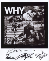 Discharge (UK Punk Band) FULLY SIGNED 8&quot; x 10&quot; Photo + COA Lifetime Guarantee - £77.52 GBP