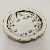 Mini Water Pitcher Wash Basin Bowl Only  Vintage Floral Flowers 4&quot; - £12.64 GBP