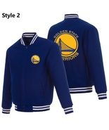 DSharks Golden State Warriors Varsity Jacket –Navy Blue &amp; Yellow Edition - €128,74 EUR+
