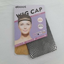 Wig Cap 1 Nylon Beige 1 Mesh Net Black - £7.74 GBP