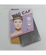 Wig Cap 1 Nylon Beige 1 Mesh Net Black - £7.91 GBP