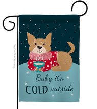 Baby It&#39;s Cold - Impressions Decorative Garden Flag G135318-BO - £15.96 GBP