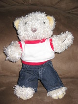 WHITE BEAR with T-SHIRT and JEANS New Plush NWT Stuffed w Tags 10" UFO C... - $74.21 MXN WHITE BEAR with T-SHIRT and JEANS New Plush NWT Stuffed w Tags 10" UFO C... - $74.21 MXN