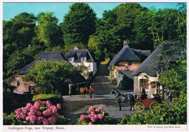 Postcard Cockington Forge Near Torquay Devon England UK - $2.96