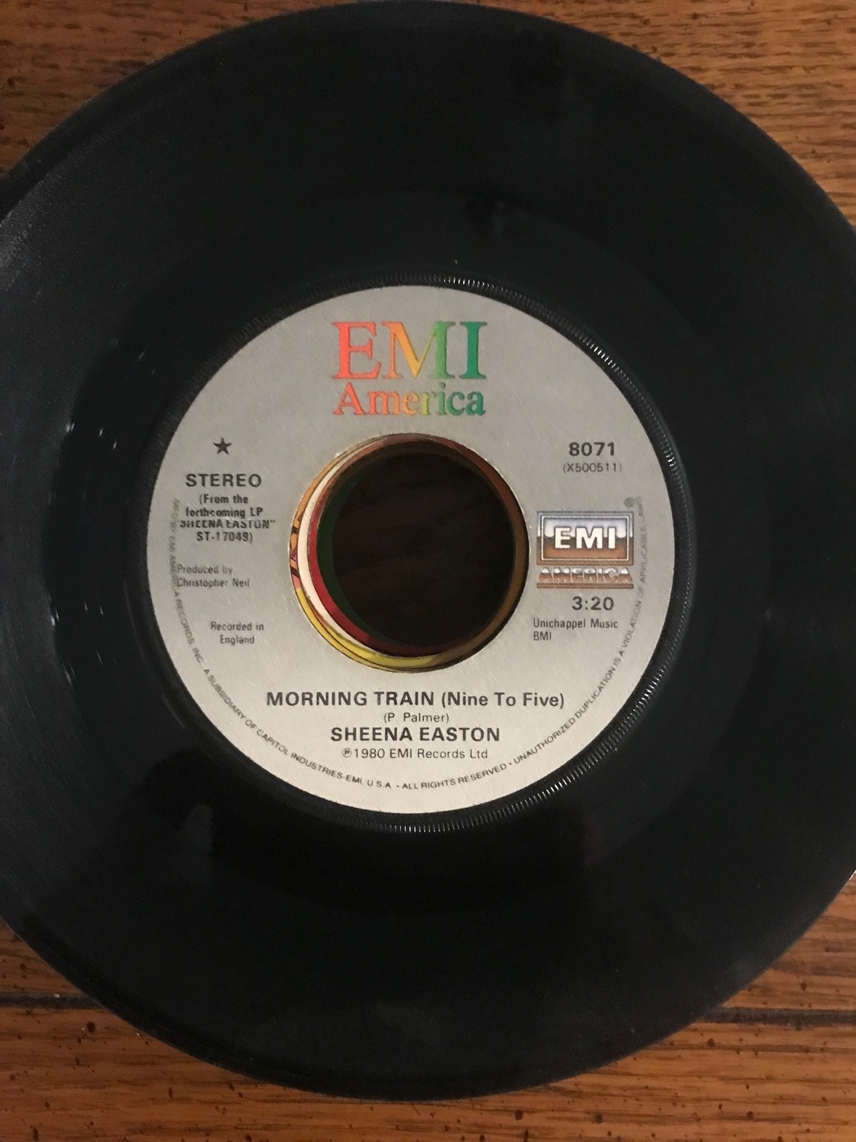 Sheena Easton 45 Morning Train (B1) - $7.99