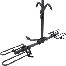 Young 2 Bike Rack Hitch Mount Platform Style, Folding Bicycle, 80 Lbs. C... - £90.50 GBP