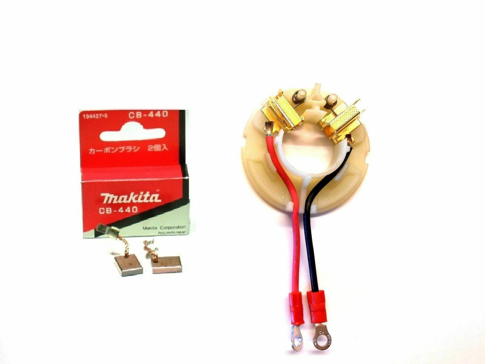 MAKITA BRUSH HOLDER + BRUSHES CB440 FOR BTW250 BTW251 BTW253 638498-7 - $18.80