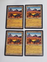 MTG Playset 4x Darigaaz&#39;s Caldera (Planeshift/Land/U) - BGM - £7.12 GBP