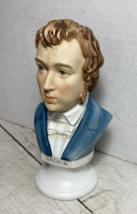 Chopin Porcelain Vintage Lefton China  Figurine 7&quot; Tall Hand Painted - £32.46 GBP