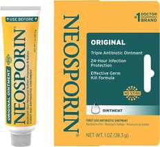 Neosporin Original Antibiotic Ointment, 24-Hour Infection Prevention for Minor W - £16.73 GBP