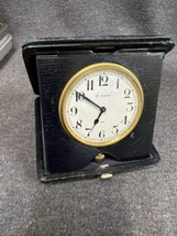 Rare Antique Rama Watch Co Travel Clock Swiss 8-day 7 jewel mvt. Not Working - £109.02 GBP